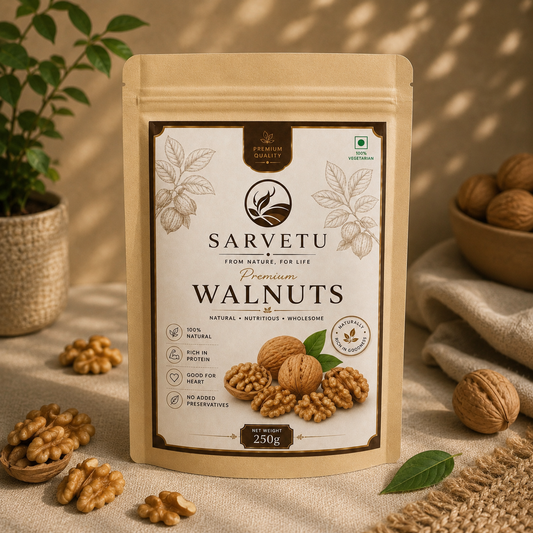 Sarvetu Premium Walnuts Akhrot 250gm